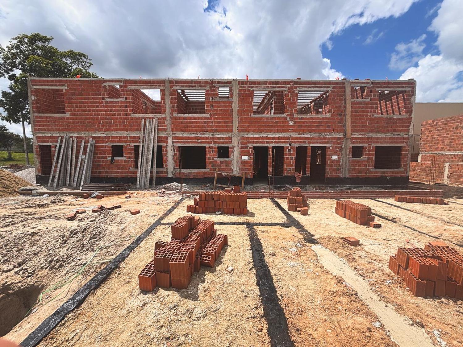 Obra do Residencial Turim